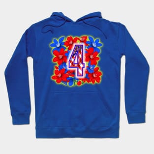 Blooming 4th of July Hoodie